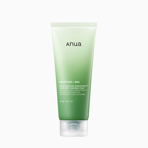 Anua Heartleaf Quercetinol Pore Deep Cleansing Foam - photo réelle du produit