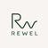 Logo REWEL vert sur fond ivoire